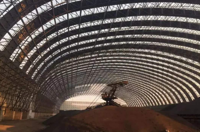 百色概述原料场封闭技术的特点和类型