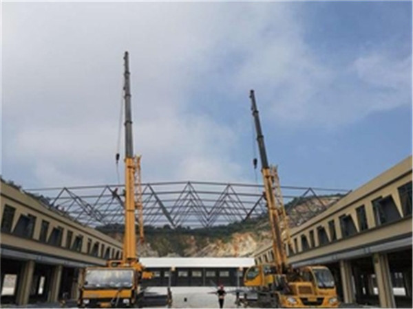 百色仓储物流网架生产厂家案例